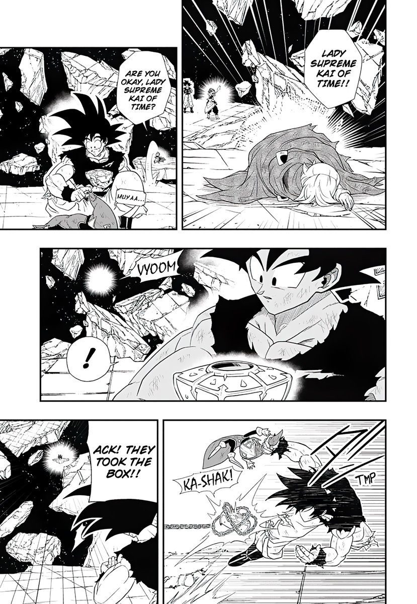 SDBH UGM Manga Ch11 (EN) is out now!! As Goku wins the fight