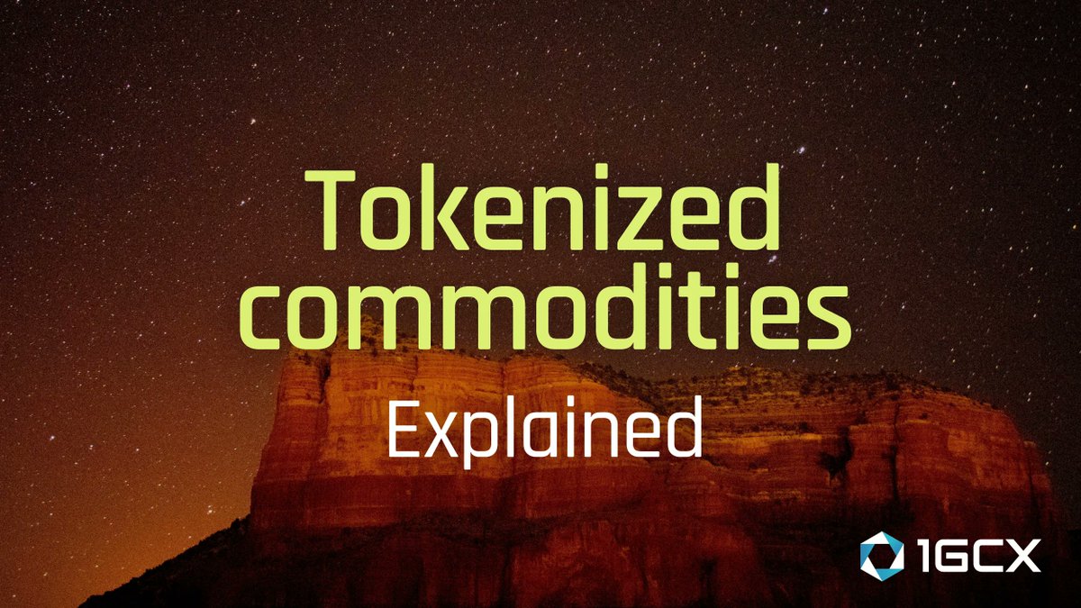 Tokenized commodities provide an avenue for investing in physical commodities through blockchains ⛓️

Investors can trade assets like carbon, gold, and oil using crypto assets pegged at the same market value.

Invest in tokenized carbon with 1GCX ➡️ 1gcx.com