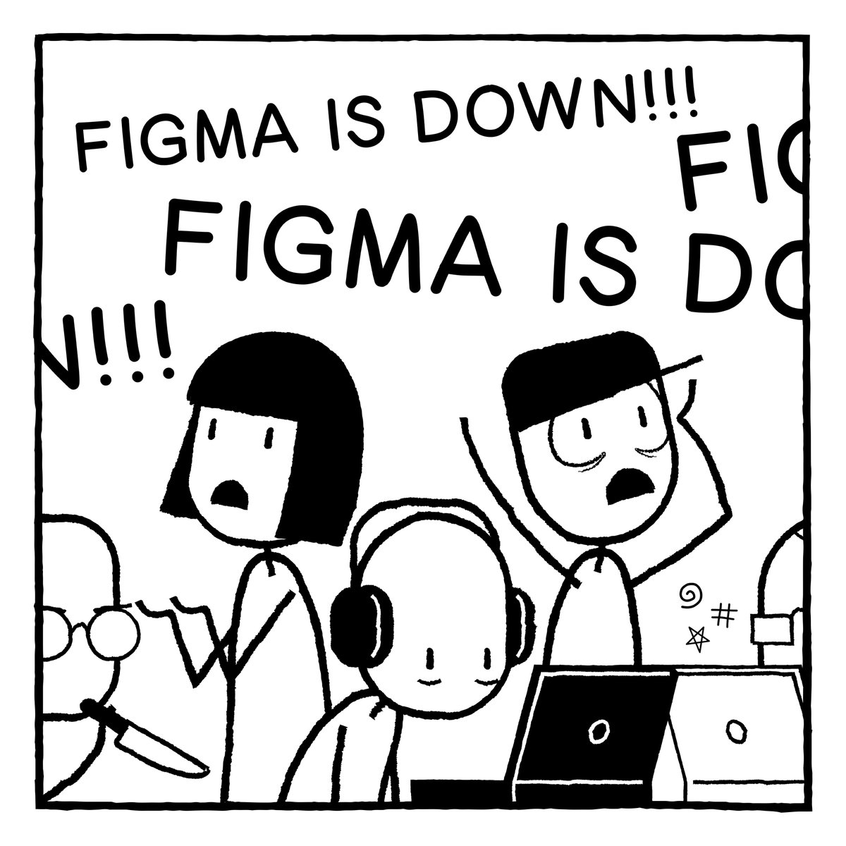 DT_comic's tweet photo. EVERYBODY PANIC!!!
#figma https://t.co/D9jgeZKMY2