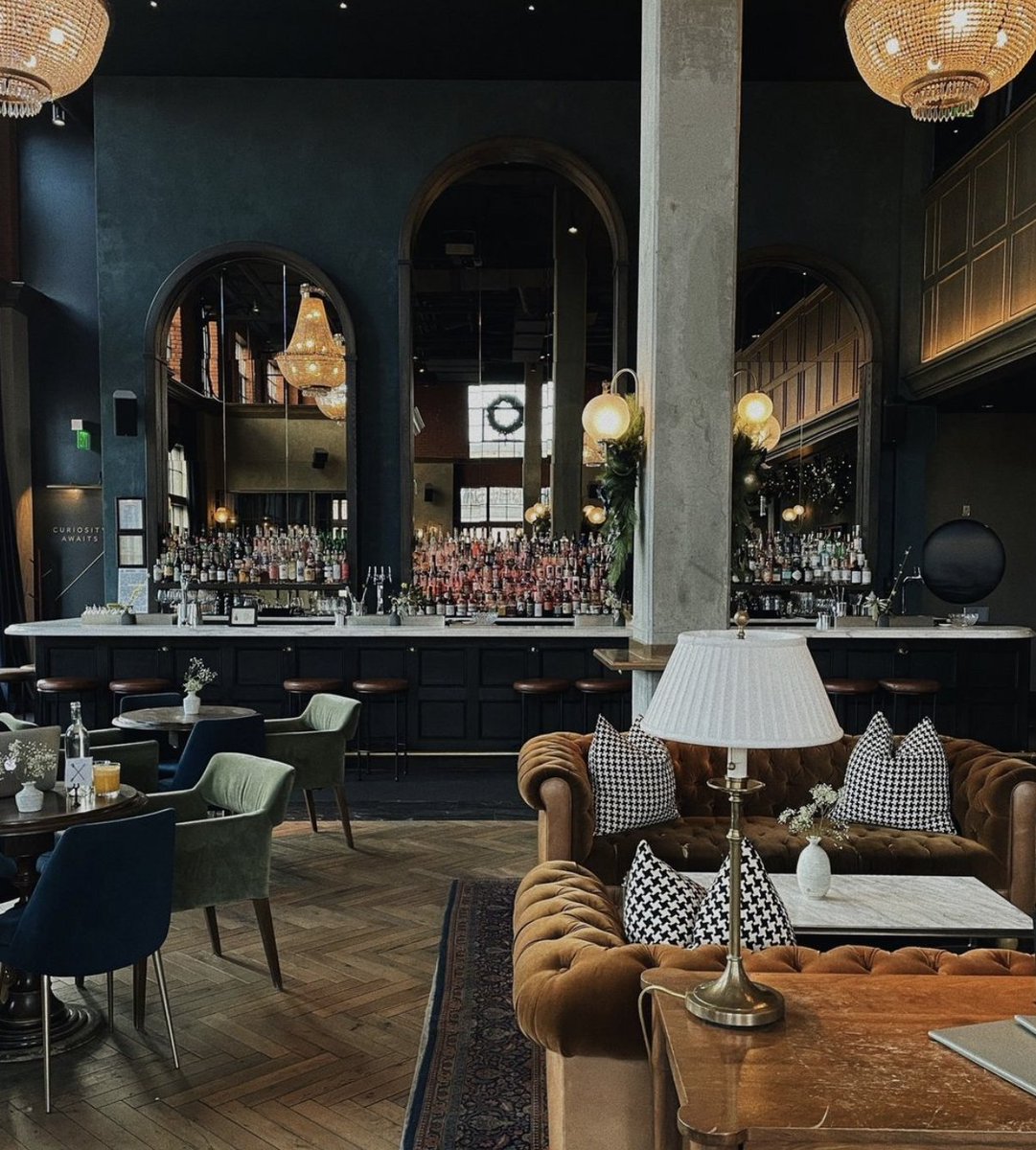 Death &amp; Company is one of the best spots in town! #cocktailbar #craftcocktails #denver #datenight #cocktails #hiddengem