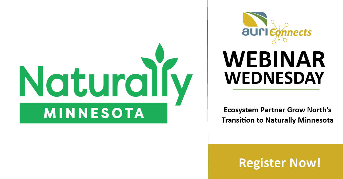 Webinar Wednesday is next week! Join us  on January 11 at 12:00 p.m. CT to learn about <a href="/grownorthmn/">Grow North</a>'s transition to Naturally Minnesota and what it means for Minnesota's food and ag entrepreneurial ecosystem.

📅 Register today! ow.ly/ibHK50MeoLp