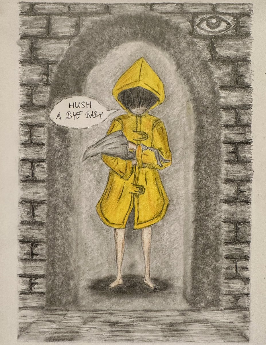 mono_drawing82's tweet photo. Six and little Nome 💛🤍

#littlenightmares #littlenightmaresfanart #six #mono #comicart #mangaart #mangagirl #graphitedrawing #gameart #sketch https://t.co/EZqcPwxOKJ