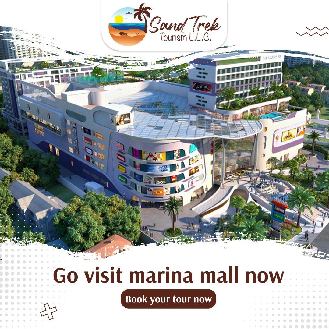 Visit Us On 
☎️  +971 50 626 5595
✉    info@sandtrektourism.com
🌐   sandtrektourism.com 
📍    309, Al Bayan Building, Al Mamzar, Dubai, United Arab Emirates 125052 

#marinamall #sandtrektourism #abudhabicity #abudhabibest #dubaitours #dubaitourpackages #dubaitourism