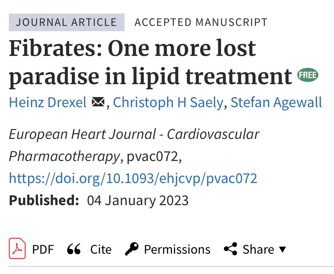 FeliceGragnano's tweet photo. Fibrates: One more lost paradise in lipid treatment #ehjcvp 💊⤵️
https://t.co/7kg6rTTh74
#CardioTwitter #Cardiology #fibrates #lipids @AgewallStefan https://t.co/ZYkprfisbi