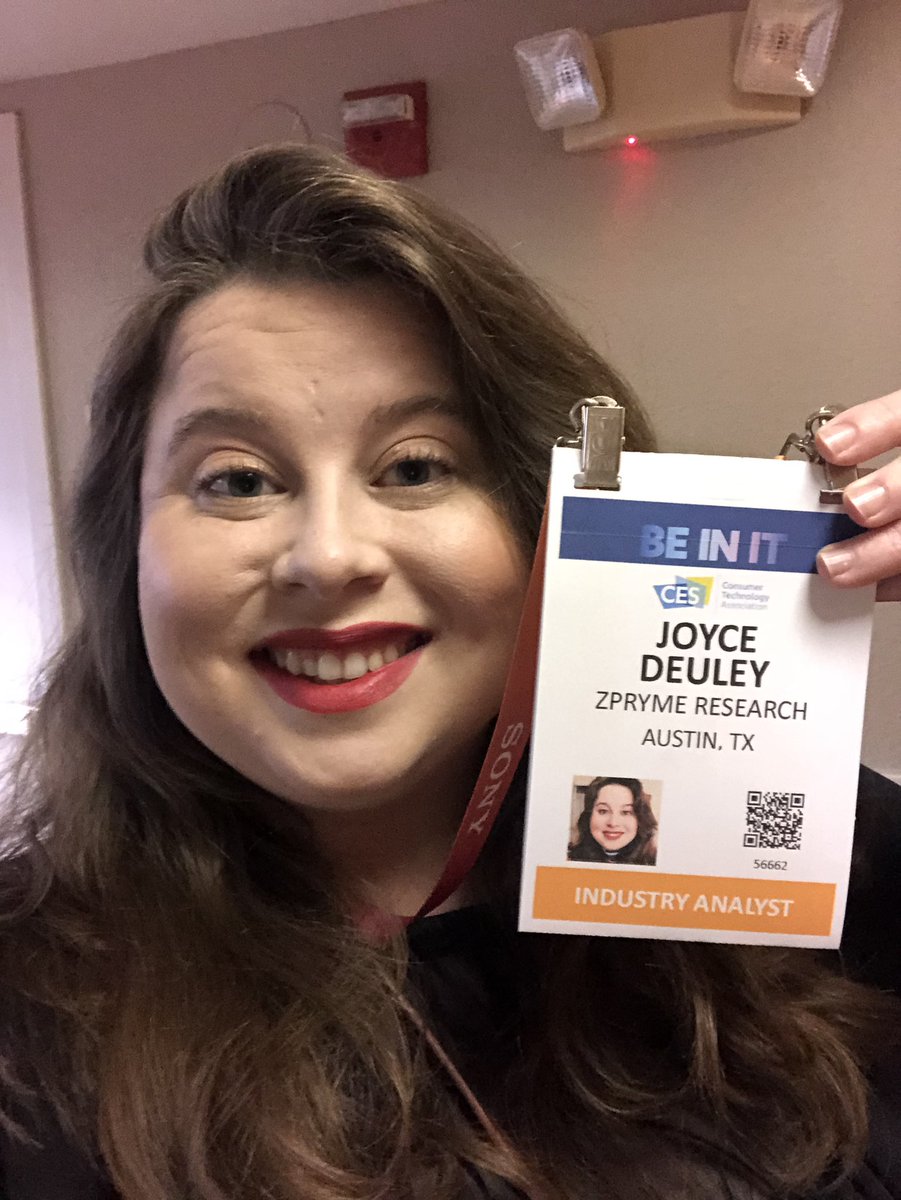 Getting ready for the show! <a href="/zpryme_research/">Zpryme</a> #CES2023