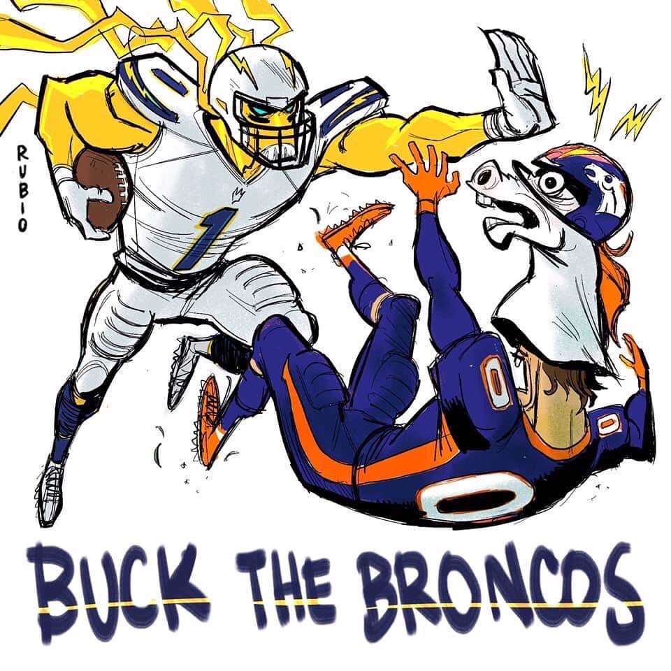 #ThrowbackThursday
#LACvsDEN
I couldn’t decide which one to post, so I just posted them all!
#BoltHero Classic 
I will draw a new piece for the Playoffs. Who do you think we are playing?
#BoltUp #BoltFam ⚡️⚡️⚡️