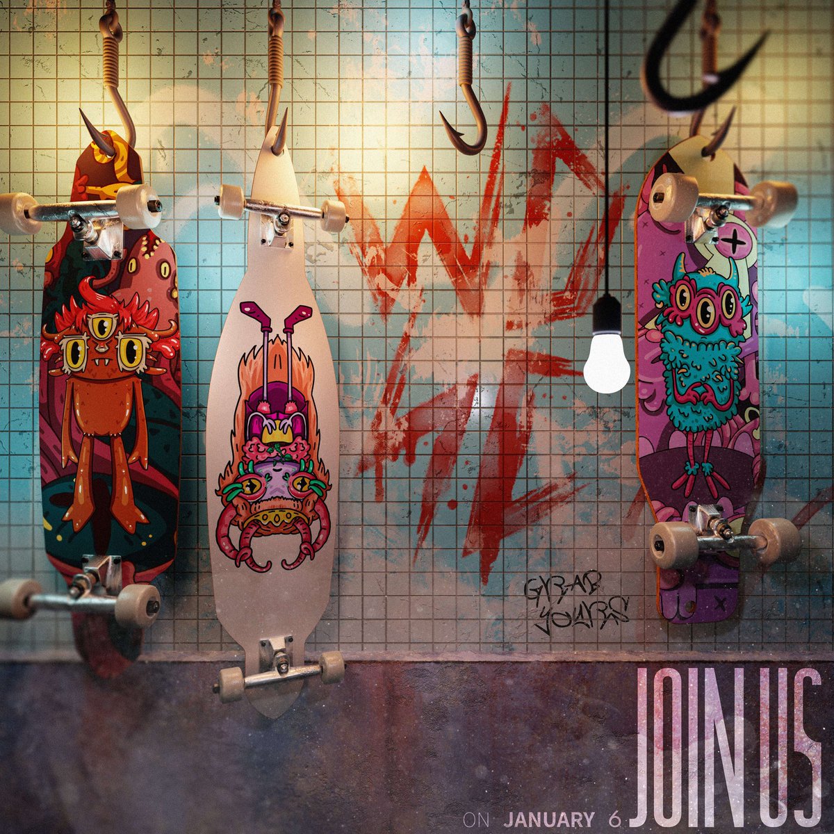 🐒 Mad MonkeysInc x WDSC 🛹

🔥NFT GIVEAWAY TIME 🔥
🏆: 1x WDSC NFT  🎁
🙈 10 x Defcon roles

⚠️WDSC Public Sale: 6th Jan 4pm UTC

🛹Follow <a href="/theWDSC/">Wreck Deck Skate Club🛹</a> &amp; <a href="/MadMonkeysINC/">Mad Monkeys INC 🤟🐒</a>
🛹RT &amp; Tag your #CNFT crew!

⏰48hrs

#cnftcommunity  #cnftdrop #CNFT #CNFTs #CNFTGiveaway