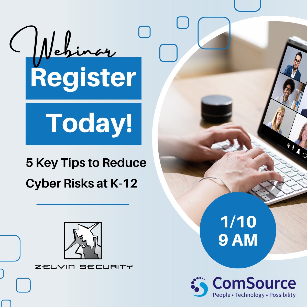 Have you registered for our webinar with <a href="/ZelvinSecurity/">Zelvin Security</a>? Learn 5 key internal network changes you can make to harden your network from malicious #HackersInTheWild. Sign up here: hubs.ly/Q01x1r5R0