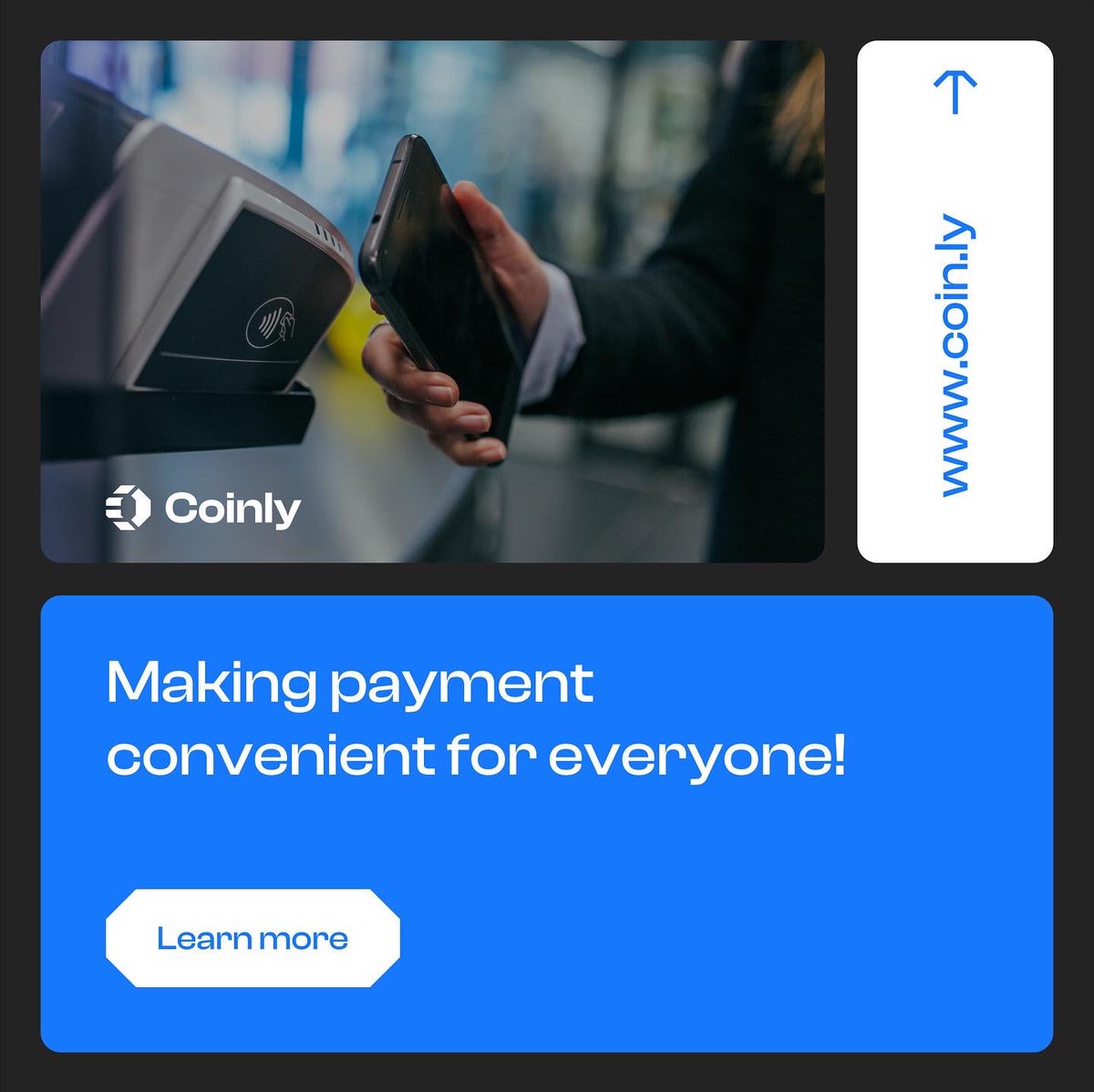 TifeDesign's tweet photo. Logo design for Coinly.

Happy New Year guys • Here’s a logo design for one of the tasks I was given as an intern at @Check_DC last year. https://t.co/kdj3HSh6Jf