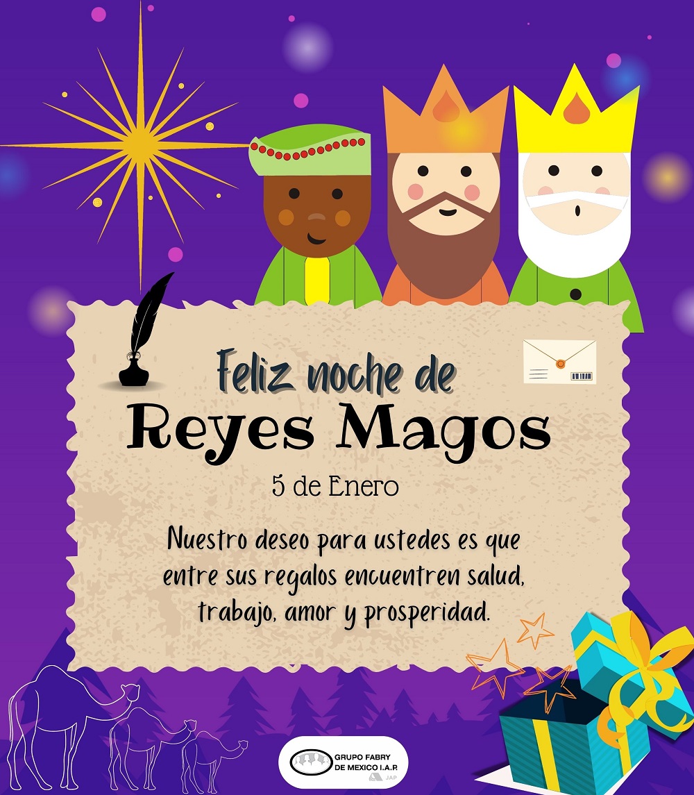 Queridos amigos deseamos que tengan una visita de Oriente llena de magia.✨
¡Feliz noche de Reyes 2023! ⭐️⭐️⭐️🌙
#ReyesMagos #reyesmagos2023 #reyesmagosdeoriente 🎁🧸💝