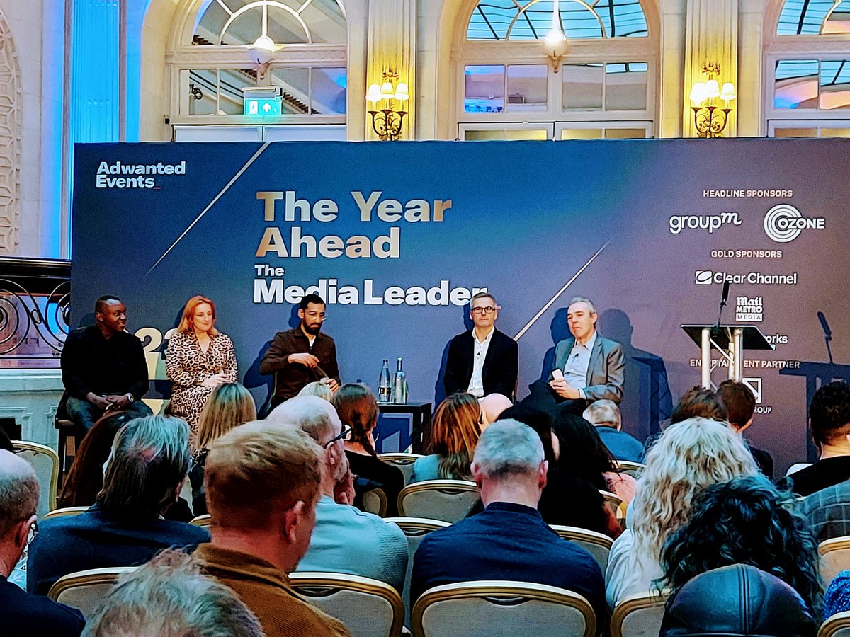 Always a great kick-off to the year with an especially good debate today hosted by @Mediatel_ with @MirrorAlison <a href="/bauermedia/">Bauer Media Group UK</a> <a href="/UMLondon/">UM London</a> <a href="/GroupMWorldwide/">GroupM</a>  discussing trust in media, fragmentation and the rise of social media and the outlook for 2023