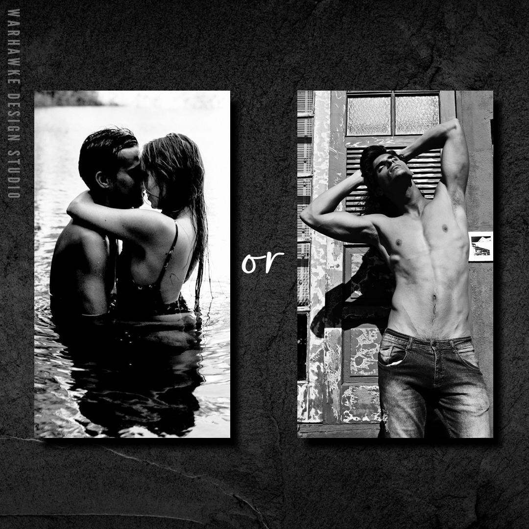 WarhawkeDesigns's tweet image. #ThisOrThat⁣
When it comes to M/F Romance book covers, do you prefer a couple or a male model cover?⁣
⁣
#WarhawkeDesignStudio #BookQOTD⁣