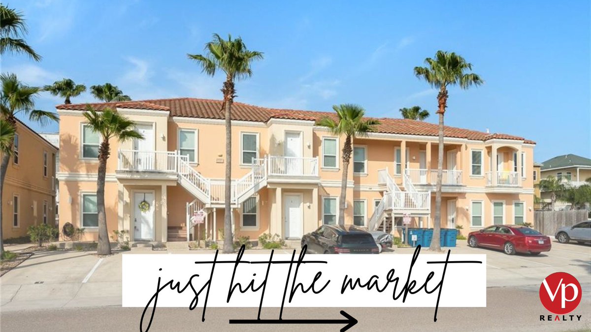 VP_Realty's tweet photo. 🔥Just Listed in South Padre Island, TX!!!🔥
📍114 E Swordfish Street #4, South Padre Island, TX 78597
MLS 395931
https://t.co/1y6JKMR4Da
•
Listing Agent: Olivia Gomez
📲956-897-0070 Call/Text
•
#realestate #realtor #NewListing #homeselling #selling #homeforsale #SPItx https://t.co/AAnDFkmc6h
