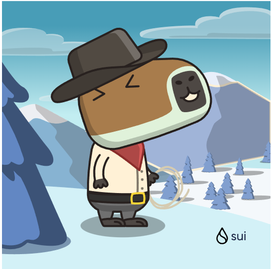 🎁 I just unboxed my Sui Holiday Capy! ❄️
Create your own Capy here:  capy.art #CapyHolidays