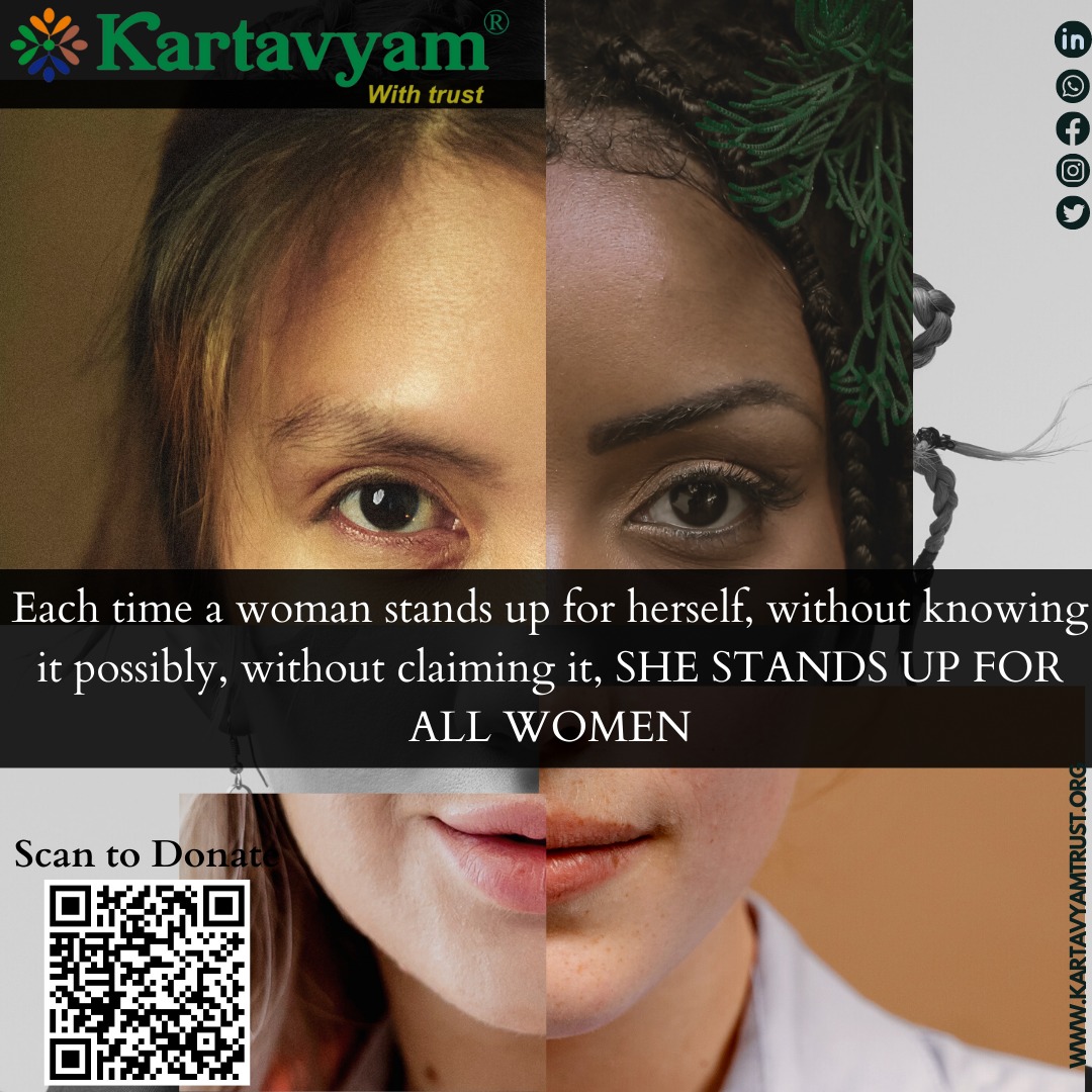 KartavyamWith's tweet photo. Our differences shouldn't divide us.
Kartavyam vows to accept as well as celebrate those differences in search of harmony.
.
.
#WomanFace #women #womenwelfare #HelpUsHelpYou #helpinghands #helping #womenempowerment #2k23 #StandUp4HumanRights #rights https://t.co/f33msS6Qcv