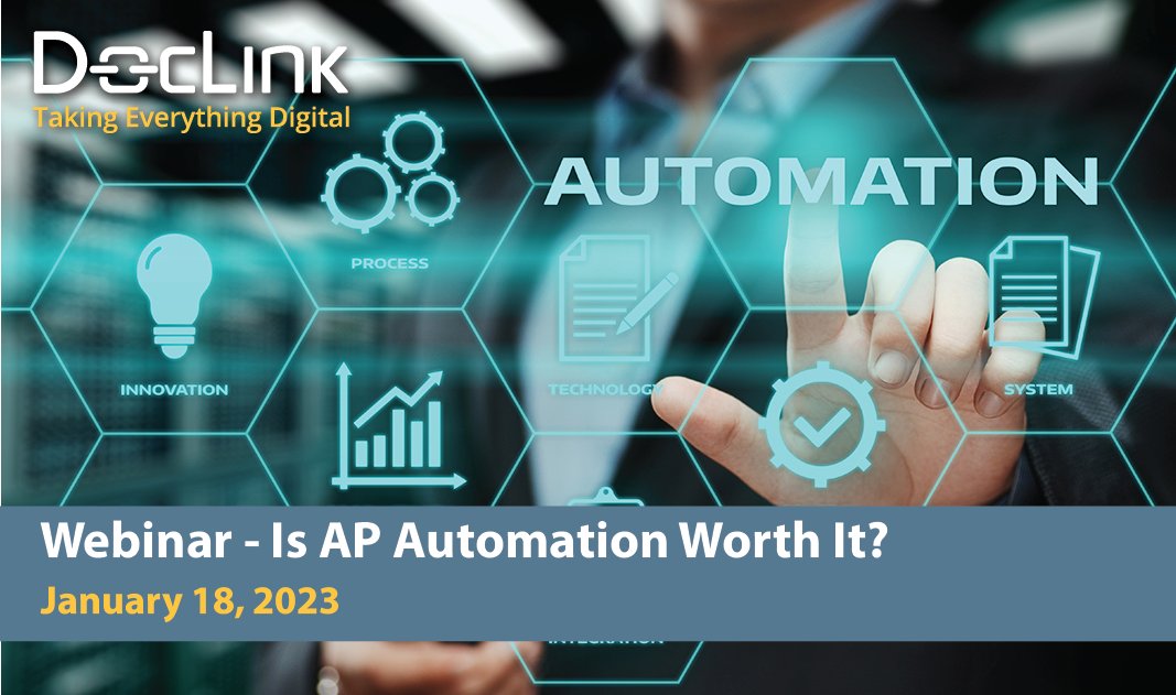 DocLinkbyBAI's tweet photo. Is #APAutomation worth it? Let us help you make the case! Join our Jan 18 webinar to learn how customers are achieving ROI in 6-12 months. #DocLink eliminates manual AP tasks giving you back the time that can be spent on more strategic projects. https://t.co/6u4MYsQfeo https://t.co/dAVUagfB6I