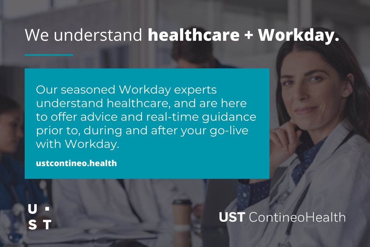 ContineoHealth's tweet photo. Click to learn more, or to contact us today: https://t.co/fzRlzfqnor | #healthIT #workday https://t.co/3s0CYY0vZ2