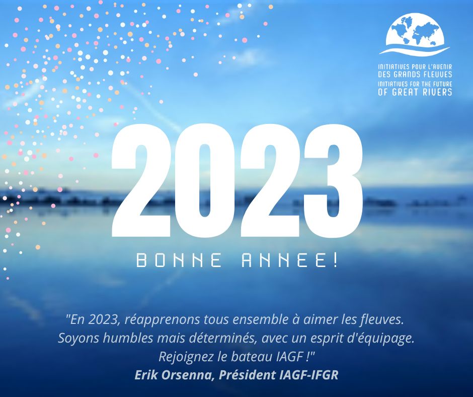 Que 2023 nous permette collectivement de porter la voix des fleuves. Les préserver c'est préserver : #biodiversite,  #Climat,  #Transport, #Agriculture #Tourisme #sports #Energie, et donc notre #sécurité à tous, partout. Écoutons-les, Gérons les durablement. <a href="/LW_Rivers/">Living with Rivers</a>