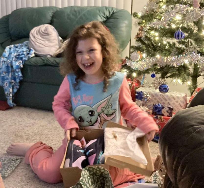 Her smile says it all! This is our purpose behind our toy drive every year. We would like to say a special thank you to Monica Bryant and our Family Violence Prevention Workgroup for spending hours making sure our families were able to have Christmas this year.