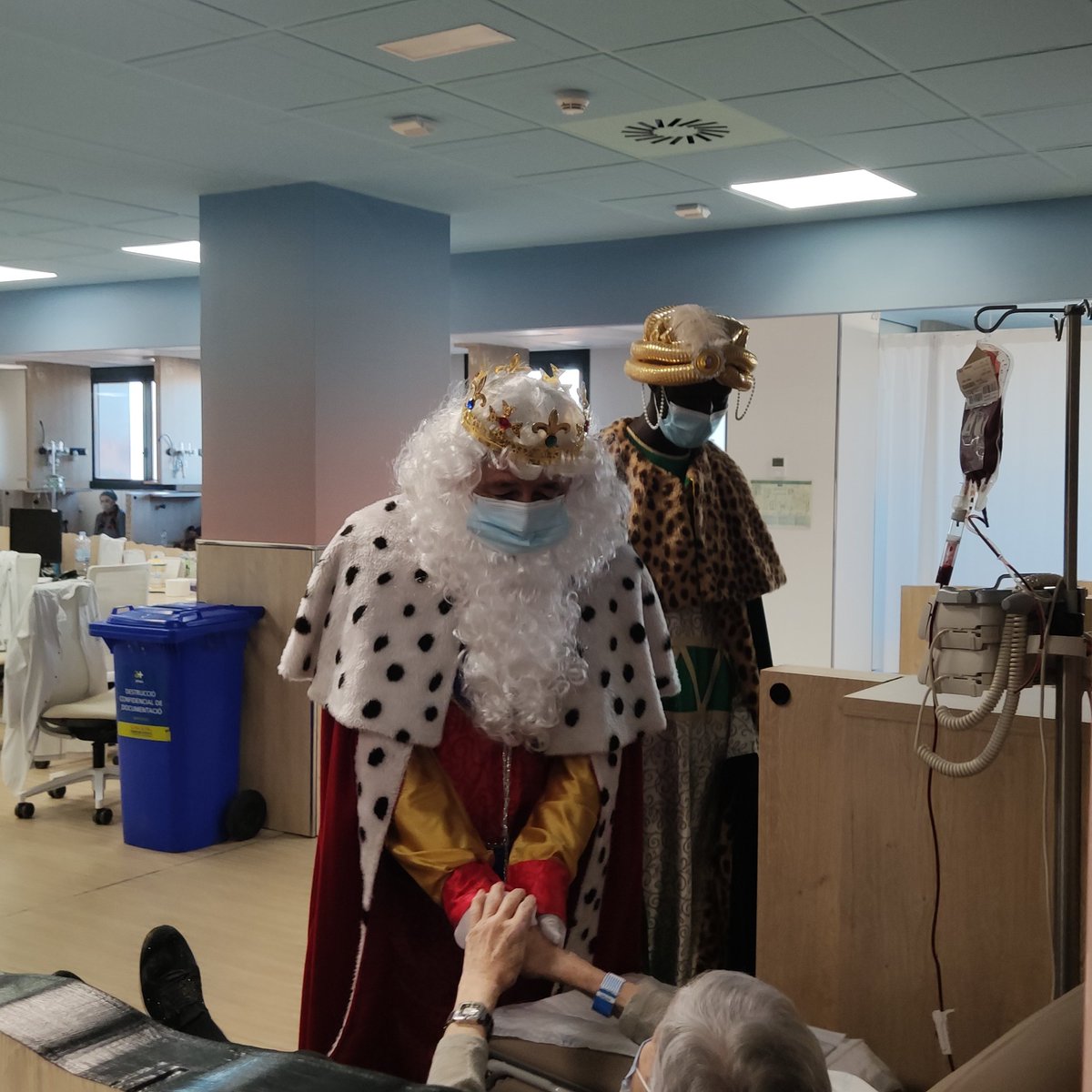 Fa molta il·lusió, inclús als més grans, que els reis se'n recordin de nosaltres.
<a href="/althaiamanresa/">Fundació Althaia</a> 
Hospital de Dia d'Hematologia i Oncologia.