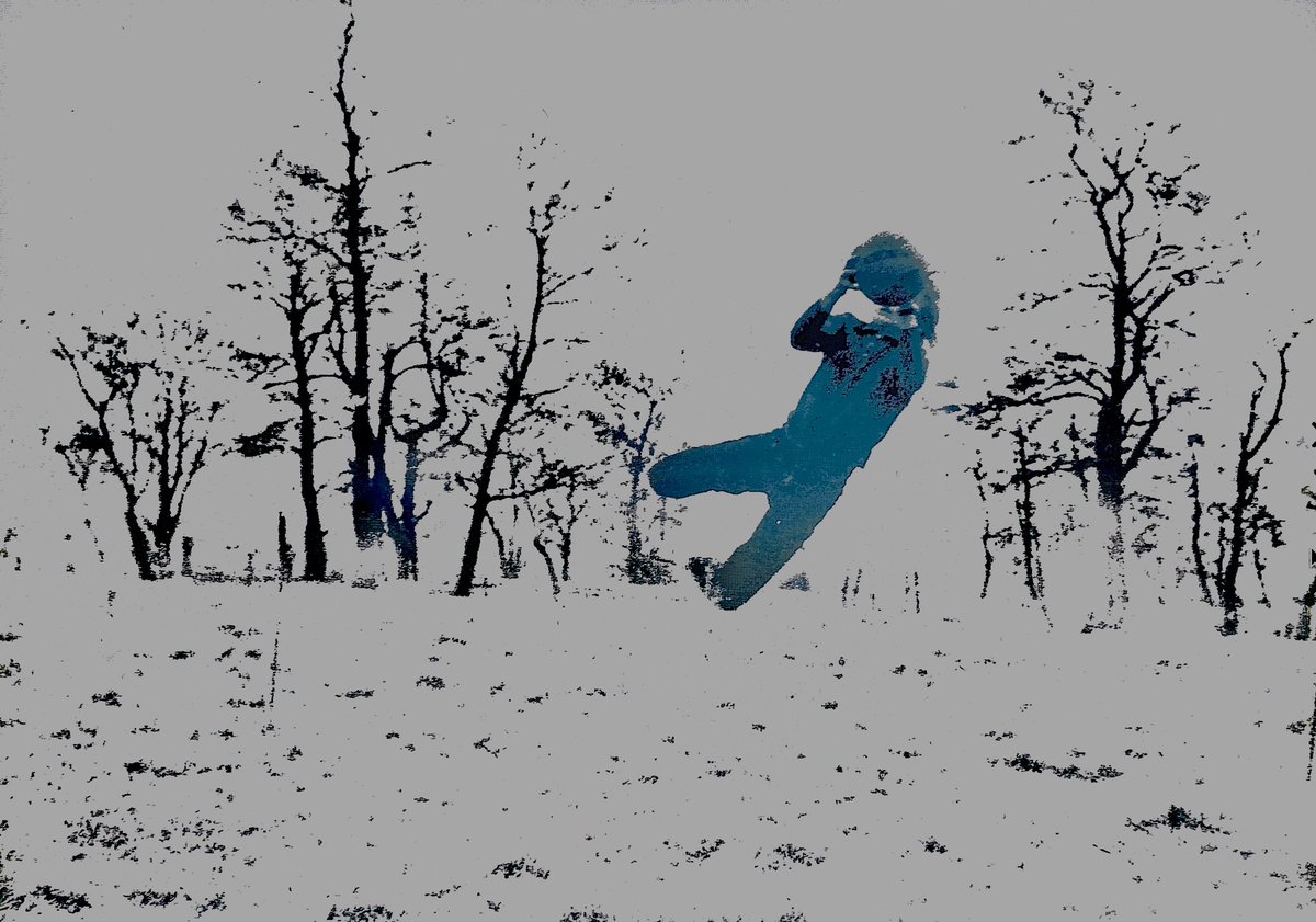 Als oude foto’s vervagen en herinneringen blijven, blijft er soms een kunstwerkje over #1974 #tochmaargaanschaatsen