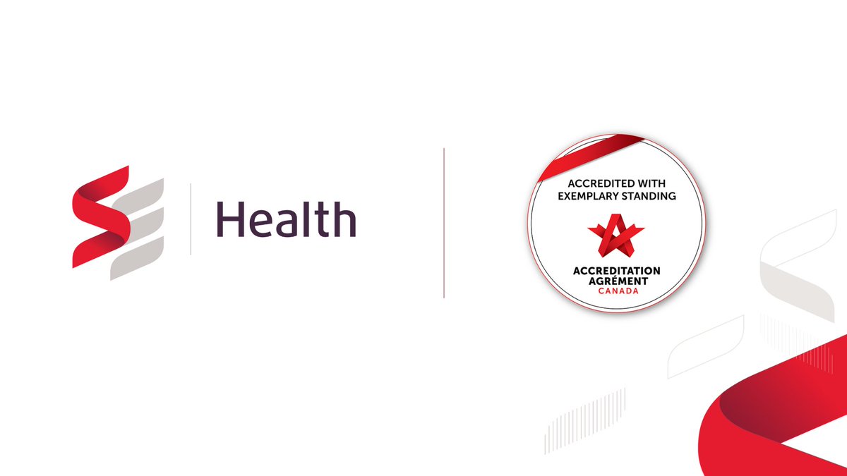 SEHealth_SEHC's tweet photo. We are proud to receive Accreditation with Exemplary Standing from @AccredCanada. This outstanding recognition reflects @SEHealth_SEHC's commitment to continuous quality improvement and delivering exceptional care. #hopeandhappiness #raisingthebar #betterhasnolimit https://t.co/bHI6c64BZK