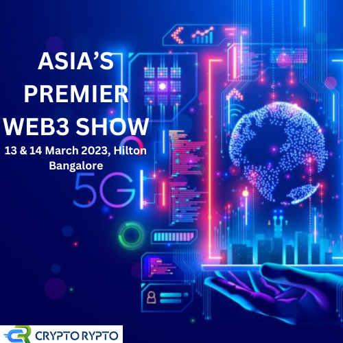 TeamcryptoRypto's tweet photo. The most exclusive Web3 event this year will welcome 1,500+ C-Level visitors in Bangalore https://t.co/PFdqSIR4xc