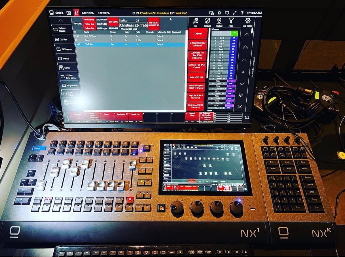 ControlObsidian's tweet image. #repost from @blackoutmediallc 
Using the NX1 at Highlands Church in Cumming,GA for their Christmas Eve services. 

#obsidiancontrol #nx1