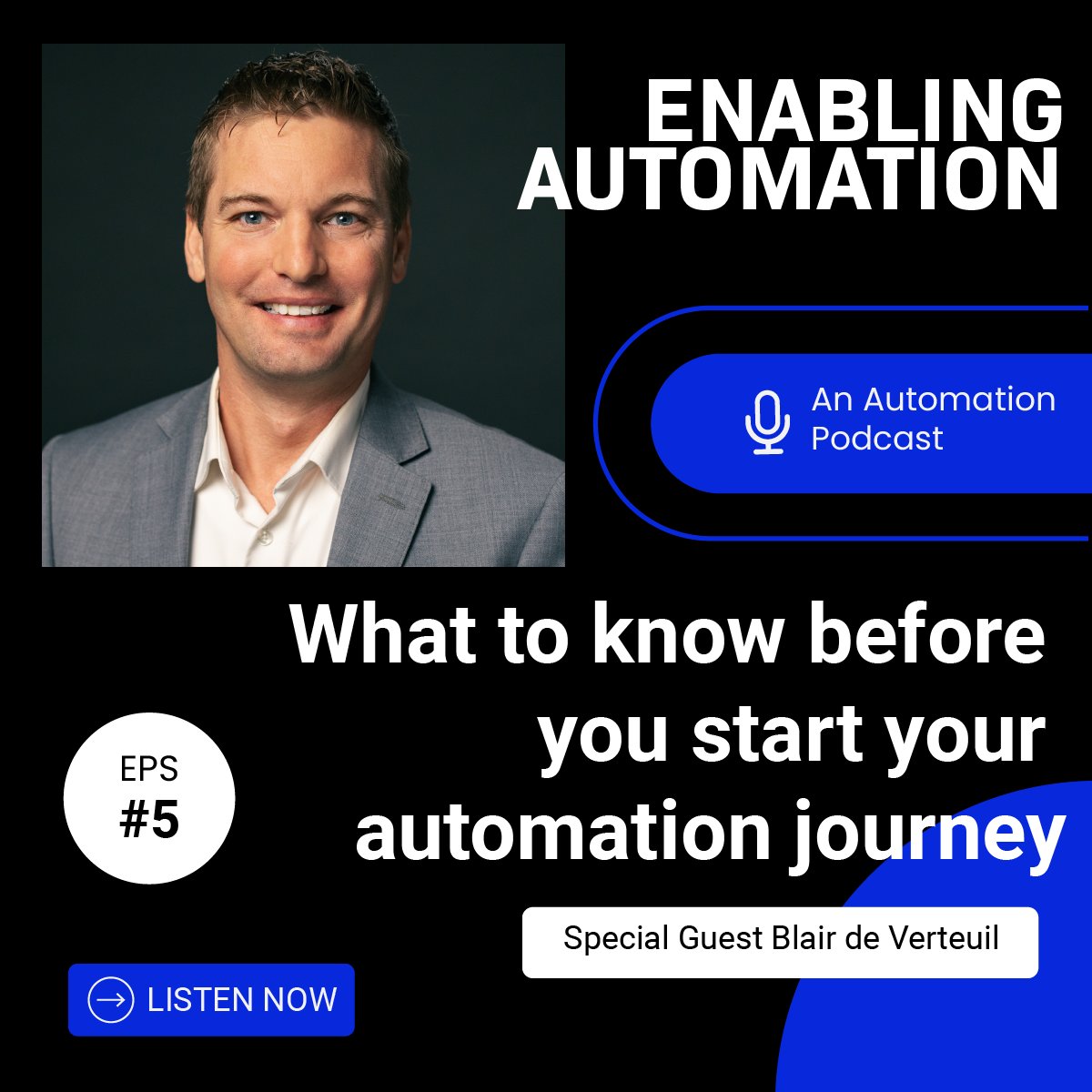 atscorporation's tweet photo. Episode 5 of #EnablingAutomation is available now: https://t.co/4dEYvavVuR
Join Simon Drexler and Blair de Verteuil as they go over what you should know before you start your automation journey - a must listen for those who are new to automation. https://t.co/mgSUJaWvgW