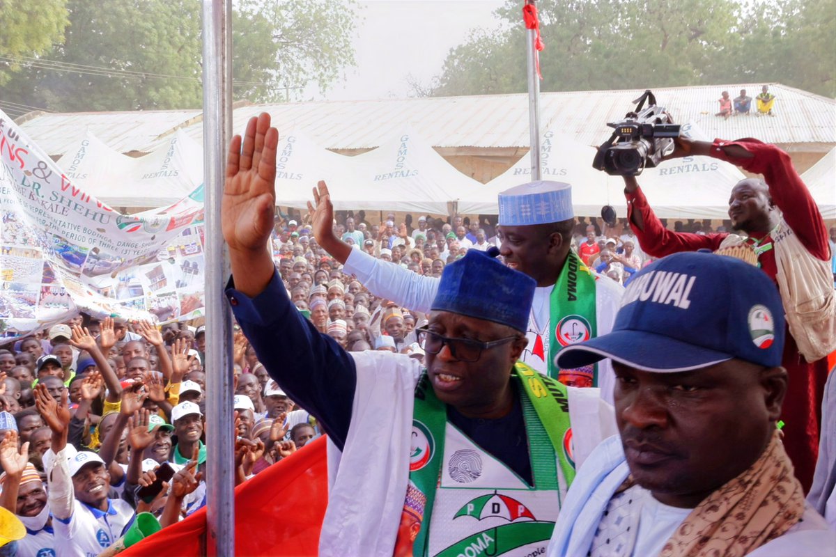 Our campaign in Tureta has been a successful outing. We've passed along a message that continuity is what Sokoto needs now. Thus, we pledged to run an all inclusive administration for all the citizens if voted at the polls in February, and March.