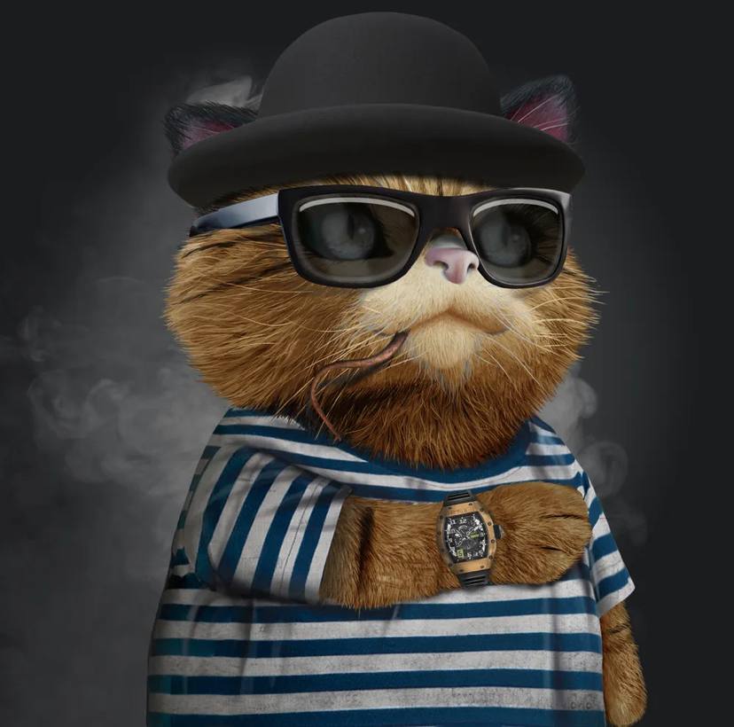 ChronoCatzNFT's tweet photo. To celebrate the birth of the #ChronoCatz twitter we are going to be giving away this handsome feline!

This 'Tier 3' Kitty deserves to find themselves a loving owner...

To Enter ...

- Follow @ChronoCatzNFT 
- Like + RT this tweet
- Tag 2 friends below 

Winner drawn 9th Jan 🐱 https://t.co/woogsecPYh