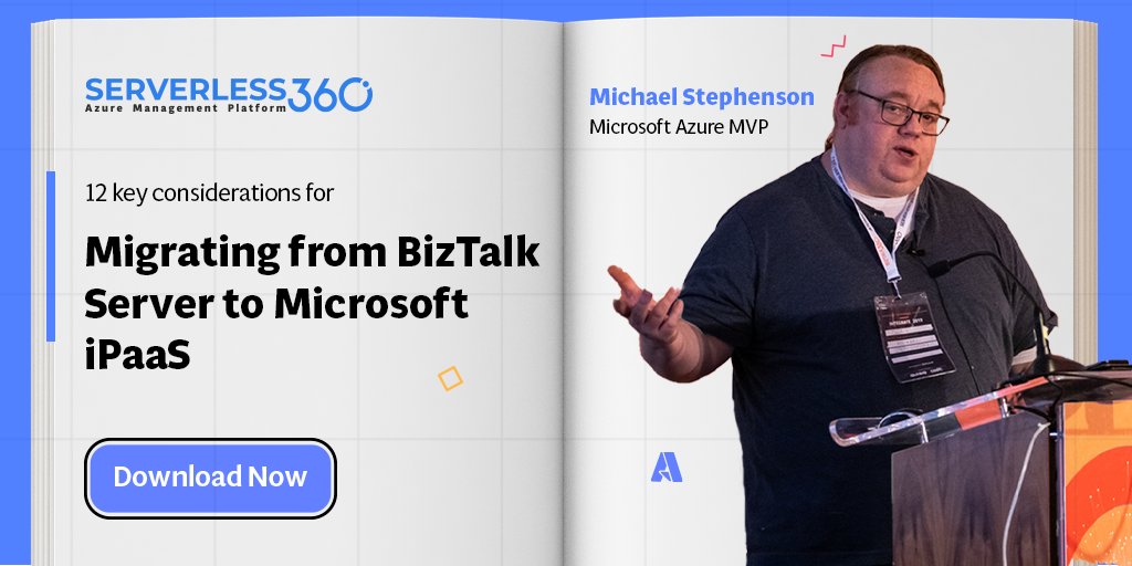 turbo360cloud's tweet image. Many people and organizations are either combining Microsoft iPaaS tech with their existing #BizTalkServer architectures or looking to migrate their BizTalk Server environments to Microsoft #iPaaS 

Check out a solution from @michael_stephen, #Azure MVP : lnkd.in/gtc-t2wu