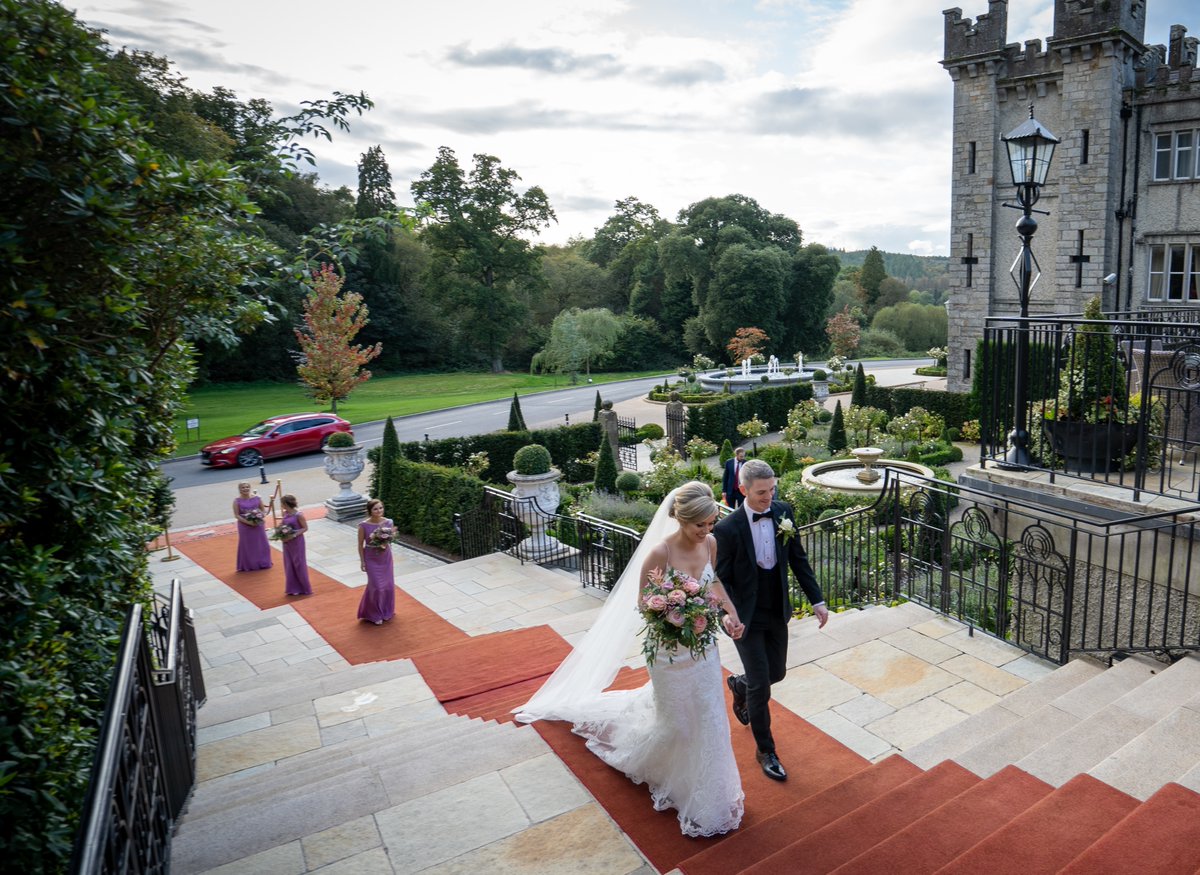 Those who walk with love will never walk alone.
Start your path to married life at @cabracastlehotel. 

#castlewedding #castlevenue  #discovercabra 
📸 Baker Photography