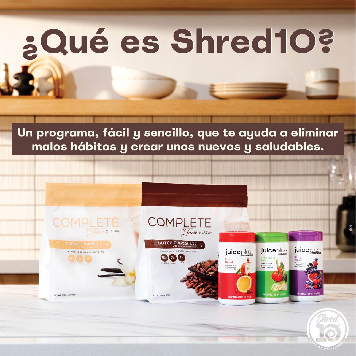 JuicePlusMexico's tweet photo. Una gran manera de arrancar el año en el camino hacia una vida más saludable, es incorporar nuestro programa de salud Shred10, con lineamientos básicos que te llevarán a tener una mejor salud. ¡Dejemos lo pesado en el pasado y empecemos el año ligeros y con toda la energía! https://t.co/I0KCHcB2hq