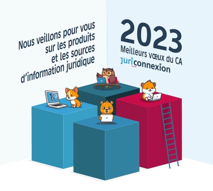 Juriconnexion (@juriconnexion) on Twitter photo L’association <a href="/juriconnexion/">Juriconnexion</a> vous présente ses vœux pour la nouvelle année et souhaite vous retrouver à sa journée le 26 janvier à partir de 14:00. Programme et lien d’inscription à suivre très vite. L’association <a href="/juriconnexion/">Juriconnexion</a> vous présente ses vœux pour la nouvelle année et souhaite vous retrouver à sa journée le 26 janvier à partir de 14:00. Programme et lien d’inscription à suivre très vite.