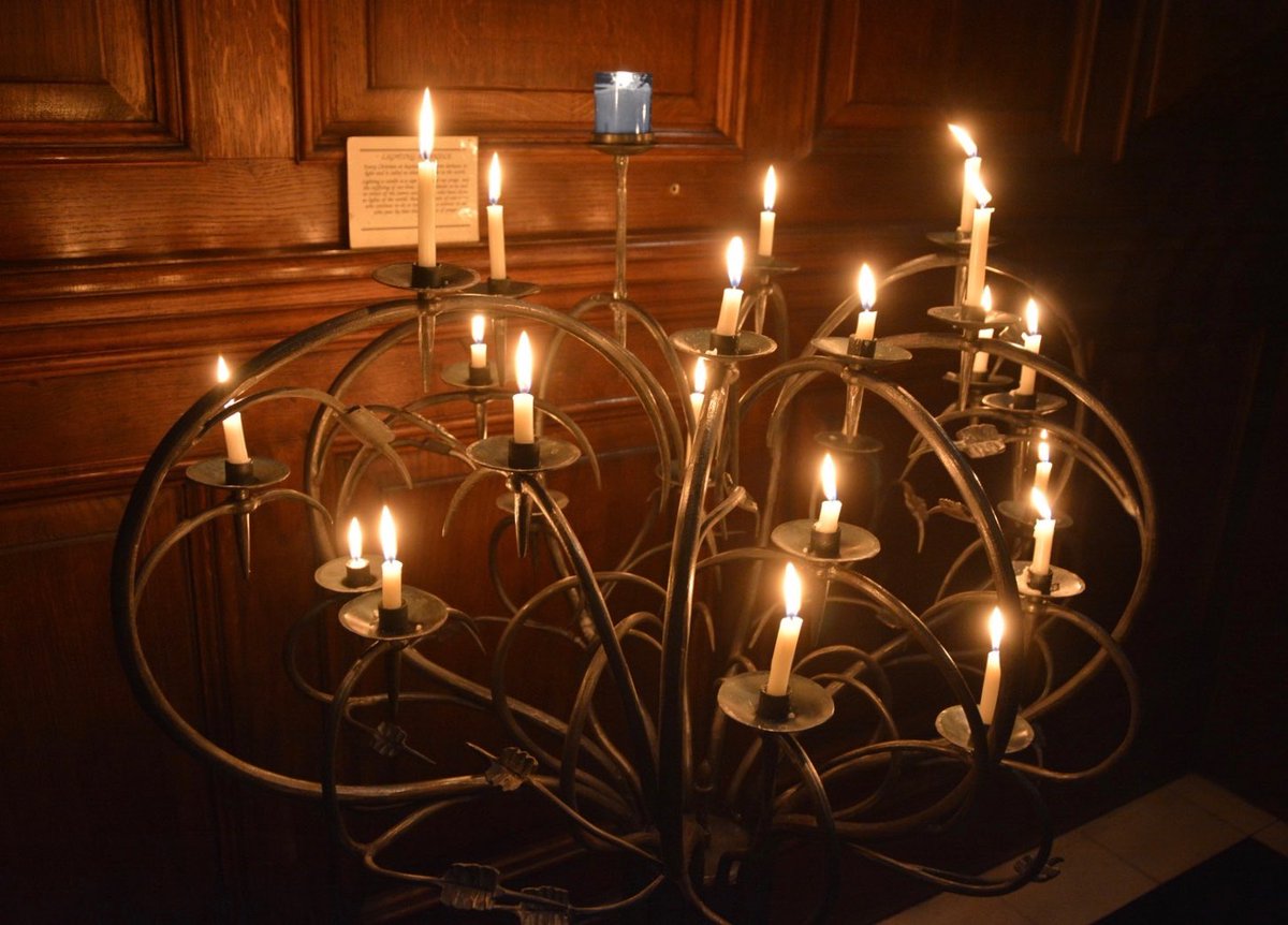 ForgeRavens's tweet image. #IronworkThursday Votive candelabra for St Vedast Church, City of London #candelabra #votive #cityoflondon #forged
