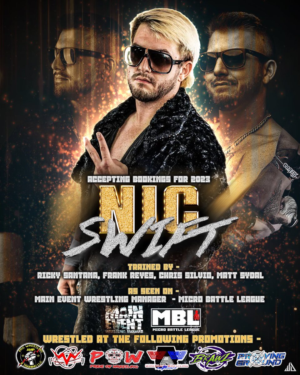 DRex_813's tweet image. New Year ….. Still  #Just2Swift
2023 Bookings Filling up Quick. 
Featured in two #videogames 
Based in #Florida Willing to #travel 🧳 , Let’s do #business 💯🚨🔥
Big shoutout to the #goat @WayneDenison92 for the #art
#wrestling #prowrestling #wwe #aew #wwn #tampa