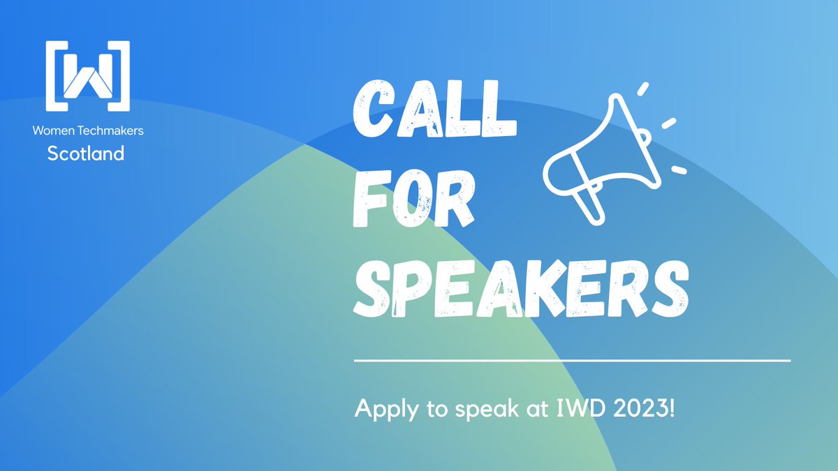 WTMScotland's tweet photo. 📢 Our Call for Speakers for our annual conference is open! #WTMDareToBe 

We are looking for you✨

Submit your talk for our #IWD event NOW! https://t.co/HFyUFyCBtK https://t.co/mrJaabj5DM