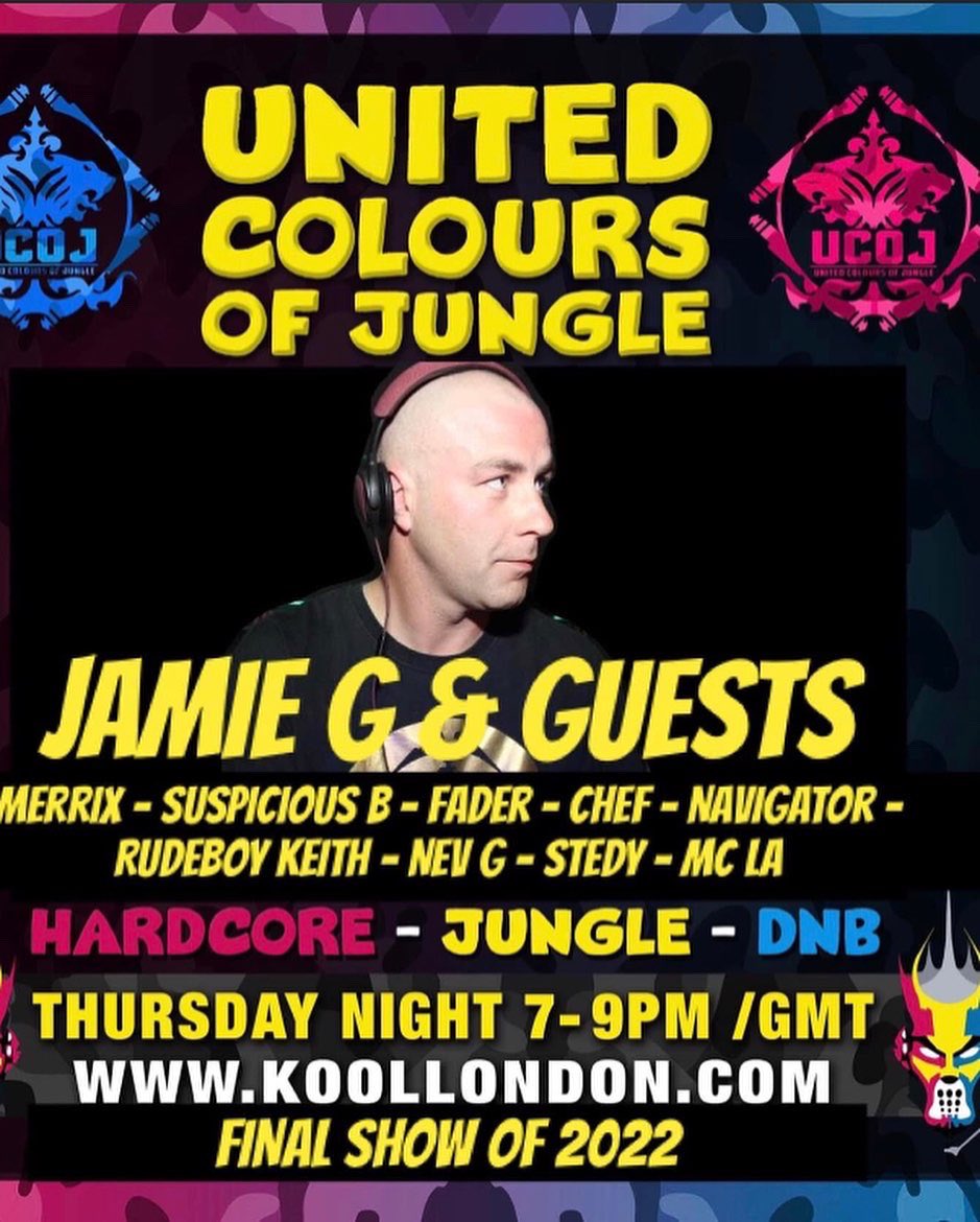 NevGWeatherGirl's tweet photo. Thurs nights won’t b the same now that my fave show on Kool has come to an end🥺 Last Thurs(29/12/22)we marked JamieG’s last show on Kool w the UCOJ fam.Jamie&amp;the fam will def b feeling the absence of the show tonight!
#JamieG
#KoolFM
#Thurs7pm
#UCOJFamily
#EndOfAnEra
#KoolLondon https://t.co/uIq8SH6ucw