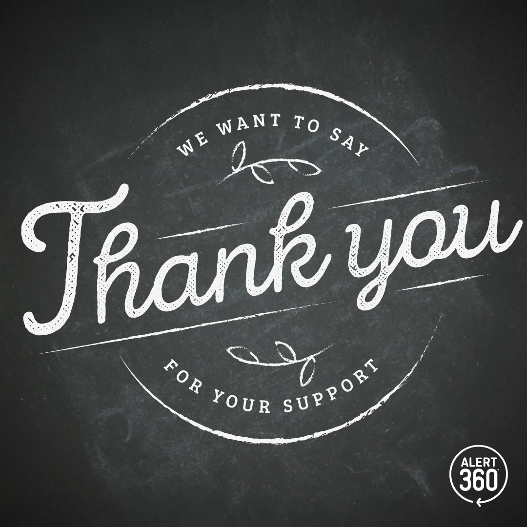 Alert360USA's tweet photo. This week is National Thank Your Customers Week, and #Alert360 has the absolute best! We are so incredibly thankful for every one of you, and we hope 2023 is your best year yet!

 #NationalThankYourCustomersWeek
#ThankYourCustomersWeek https://t.co/mw1lmlIUbW