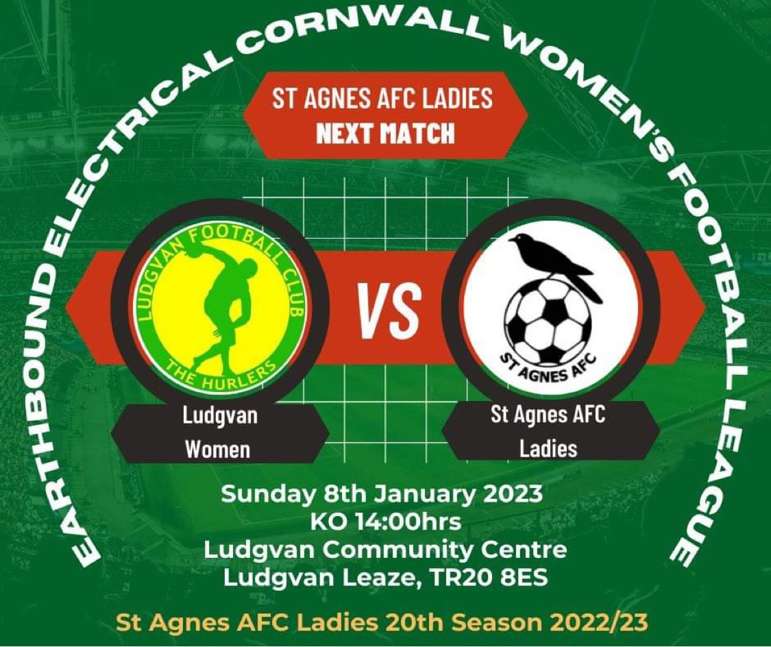stagnesladiesfc's tweet photo. Looking forward to getting back to match days starting with an away game to @ludgvanafc this Sunday
🖤🤍
#goaggie https://t.co/TvRvFlh8RV