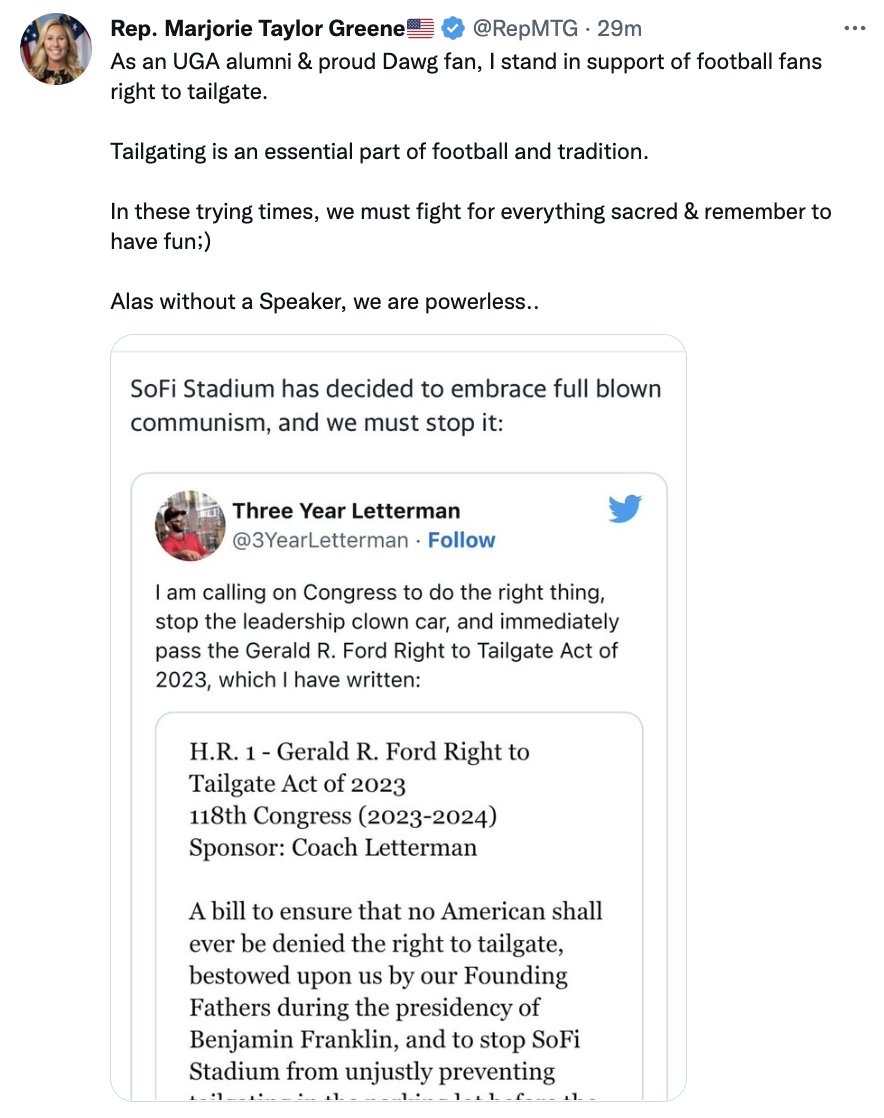 Unclear if Marge realizes this is a parody account