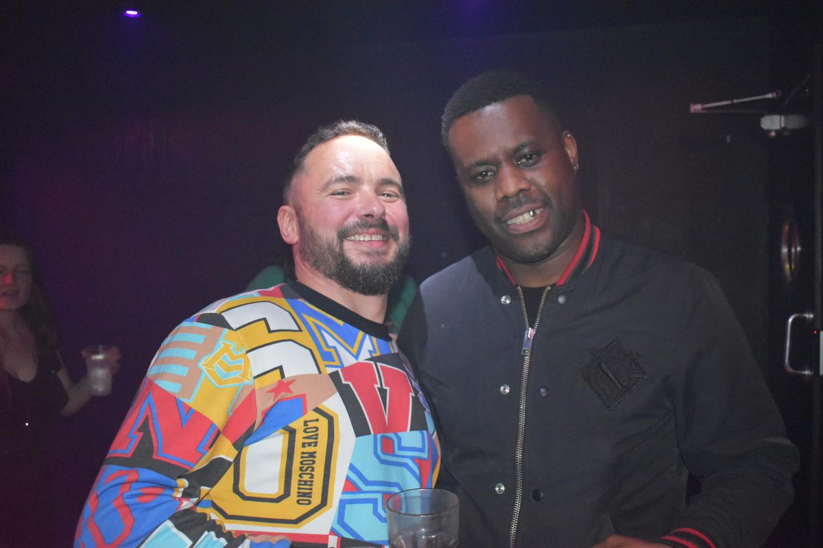 methebpd's tweet photo. @McBlacka wicked to meet you  again new years eve bro. I had a great night. 😊👊👊 https://t.co/zPbD7dc6HI