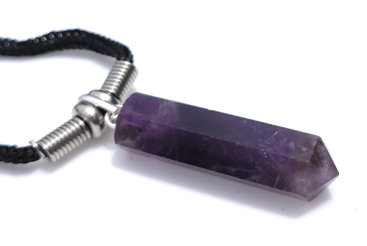 Excited to share the latest addition to my #etsy shop: Amethyst Single Point Crystal Pencil Pendants Healing and Protective Energy 1.5 inches etsy.me/3QgbZbs #purple #lgbtqpride #pencilpendant #amethyst #naturalgemstone #jewelry #unisex #meditation #reiki
