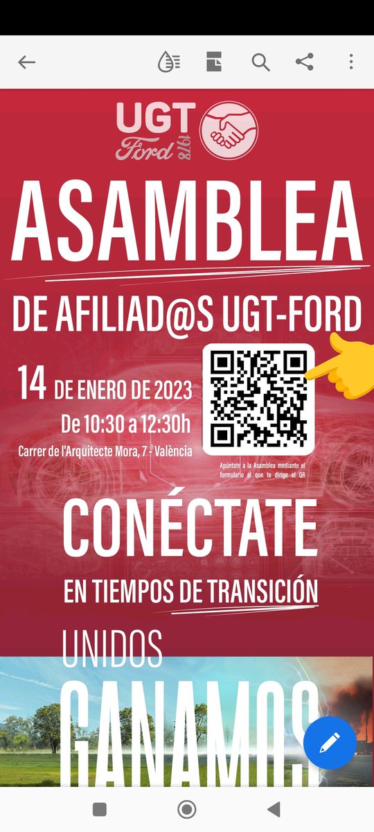 beethonin's tweet photo. Pues antes de quejarse y dar razonamientos sin sentido acude e informate. #sindicalismoactivo #informacion #ugtford #pregunta #delegados #lainformacionespoder #quenotelocuenten #ahoraeselmomento #ford #afiliadosugt #afiliadasugt #venycharla https://t.co/YaKHTNwTIE