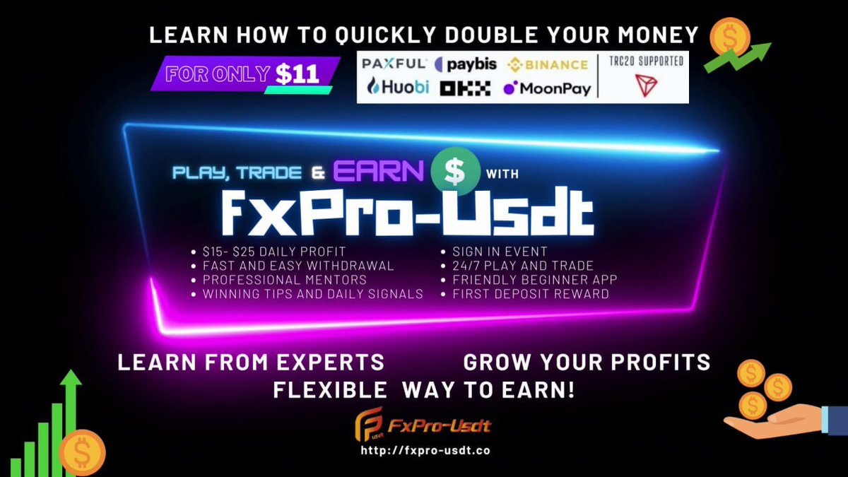 monicajavierfx's tweet photo. Hi good day! 🥰
If you want to learn how to trade on your own, FXPRO trading is the perfect platform for you where you can earn 80-100% profit base on your capital within an hour with only $11 deposit. If you want to learn message me i will guide you ✨
WhatsApp: +639498093639 https://t.co/3D8Uj2uKAX