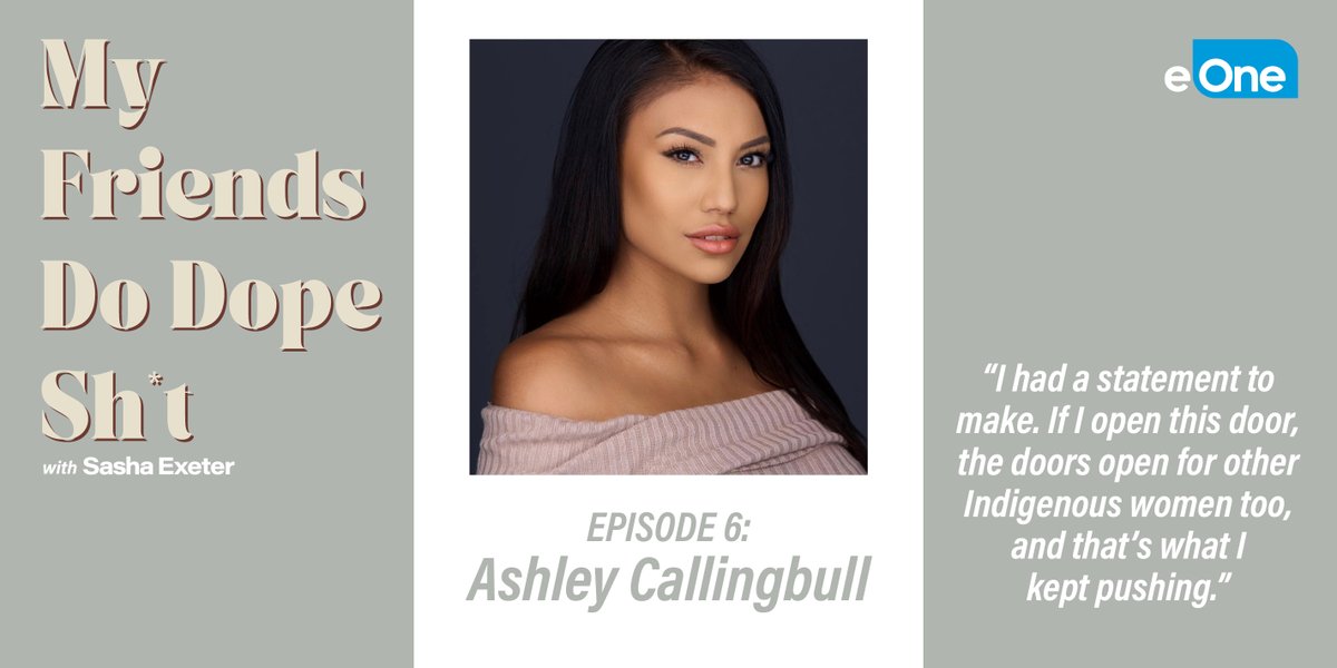 ICYMI: @SashaExeter welcomes her friend @AshCallingbull on #MFDDS and they get into Ashley's story of success against all odds. Listen to her inspiring story now: bit.ly/3NRgBne