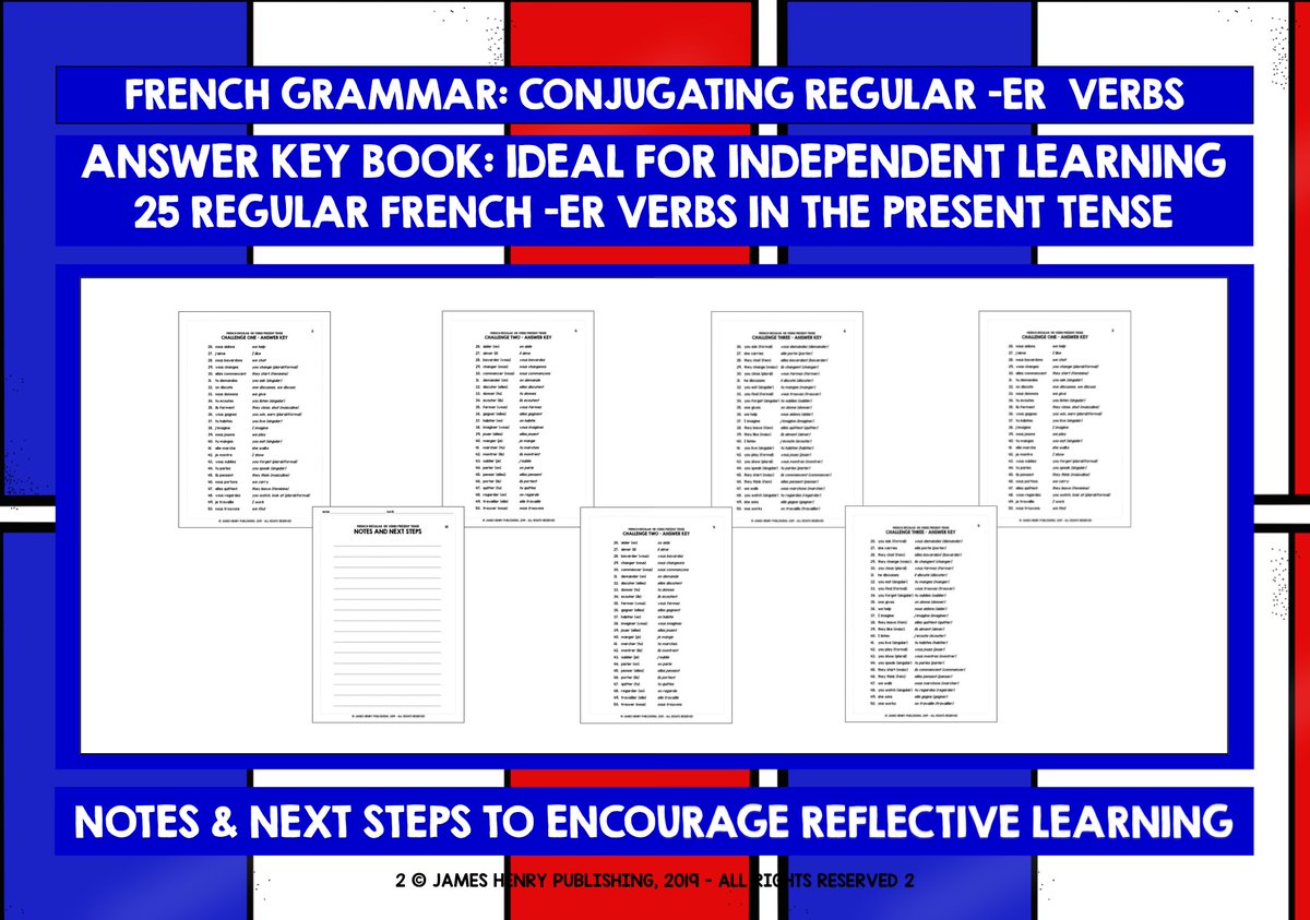 LivelyLangs's tweet photo. #frencherverbs #lesverbesener #frenchpresenttense #frenchgrammarworksheets #thelivelylearningclassroom #mfltwitterati #thelivelylanguagesclassroom #fsl #fslteacher #conjugaisonfrançaise #gcsefrench #ks3french #ks4french #frenchgcse #frenchgcserevision https://t.co/eUgKtileHw https://t.co/PTCgFHvgWt