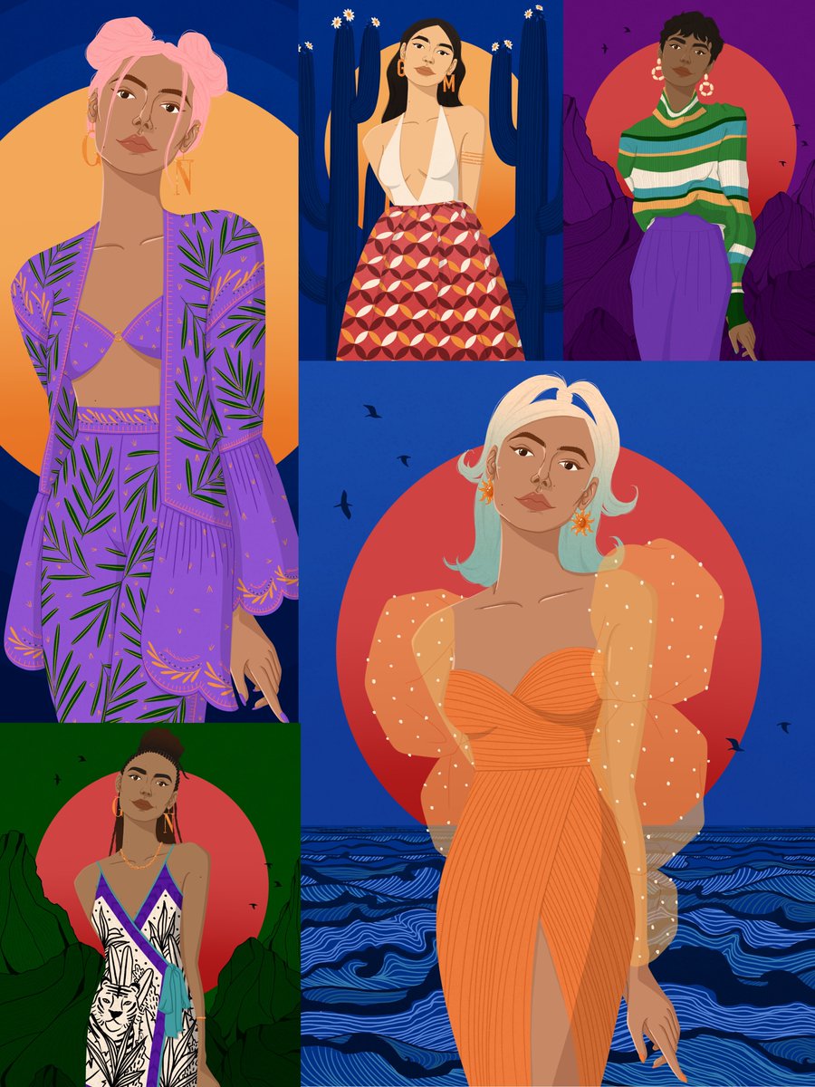PowerOfWomenArt's tweet photo. Welcome to the POW family @Geek_Gladiator! We're absolutely in LOVE with each &amp; every one of your gorgeous #BlazingWomen! ❤️‍🔥❤️❤️‍🔥 https://t.co/kYndziQVxl