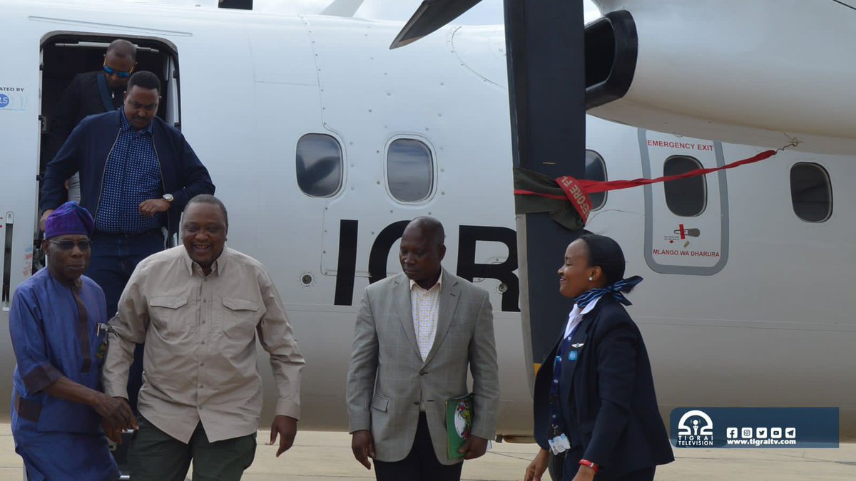 ALSLTD's tweet photo. ALS DASH 8
ICRC Flight on the 29th December
Privileged to have flown Honourable @ukenyatta
Photo Credits: @Tigrai_TV
For charters: commercial@als.co.ke
#ALS #ICRC #FlyAls
#UhuruKenyatta #WilsonAirport #Dash8 #Aircraft #Charters https://t.co/dVRpaQ7yHC
